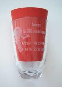 Laser glas grvur in Koblenz